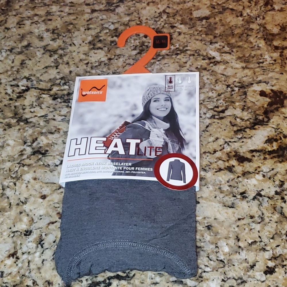 0222 Watson's Baselayer Mock Neck Undershirt
